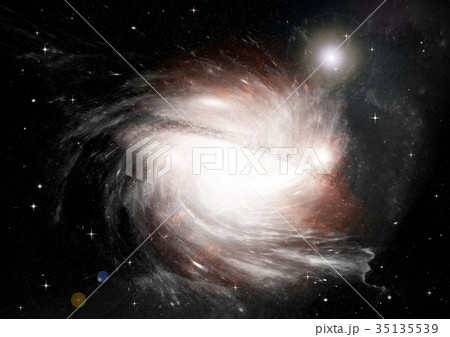 galaxy in a free space 35135539