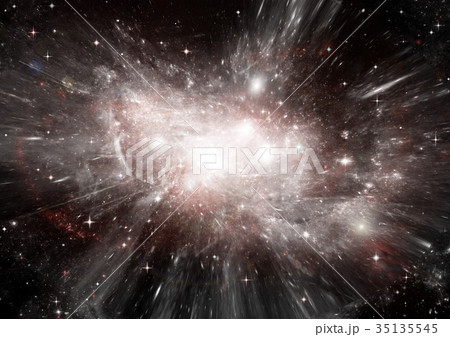 galaxy in a free space 35135545