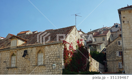 traditional houses on the island of hvar traditional houses on the island of hvar 35139467