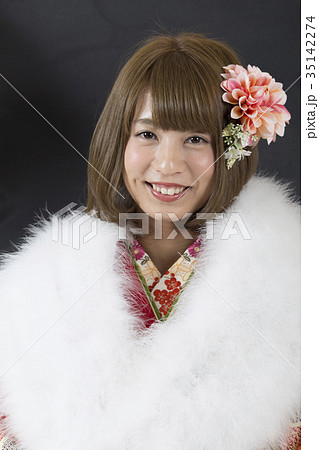 振袖 着物 女性 振袖 着物 女性 35142274