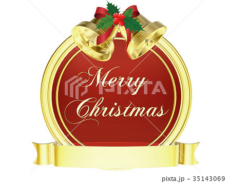 クリスマスフレーム素材 クリスマスフレーム素材 35143069