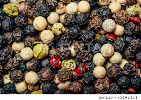 Peppercorn Mix Background. 35143151