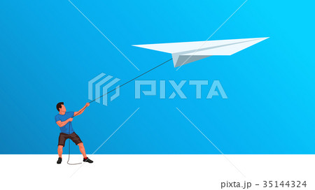 guy with rope airplane guy with rope airplane 35144324