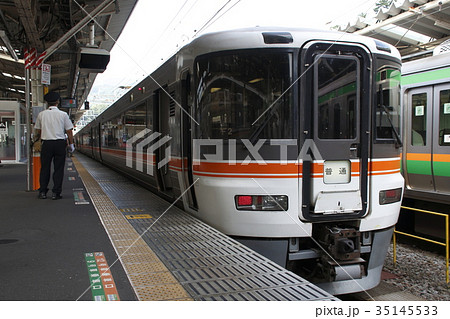 東海道本線373系使用の普通列車(静岡地区) 東海道本線373系使用の普通列車(静岡地区) 35145533