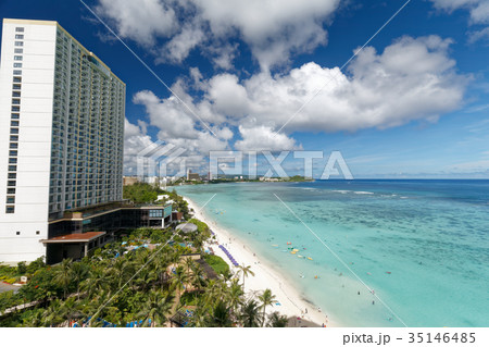 グアム　タモンビーチ 35146485