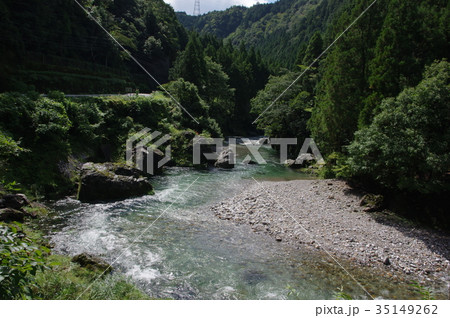 山県市 神崎川周辺ドライブ 風景 山県市 神崎川周辺ドライブ 風景 35149262
