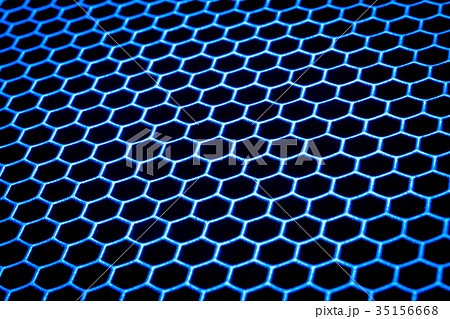 abstract metallic grid 35156668