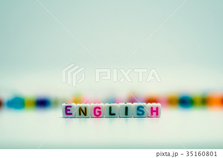 Word "English" for learning concept Word "English" for learning concept 35160801