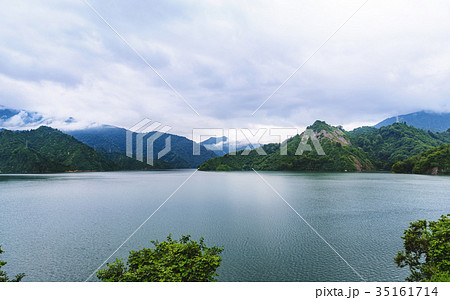 田子倉湖の風景 田子倉湖の風景 35161714