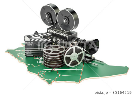 Saudi Arabia cinematography, film industry concept Saudi Arabia cinematography, film industry concept 35164519