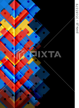 Color arrows on black background Color arrows on black background 35165379