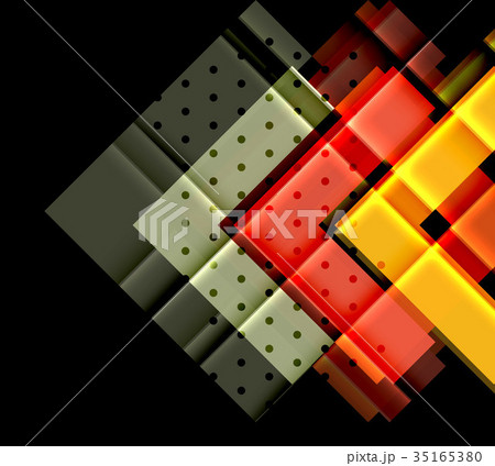 Color arrows on black background Color arrows on black background 35165380