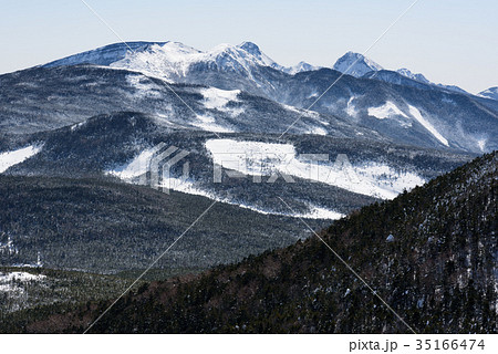 縞枯山展望台から見る南八ヶ岳 35166474
