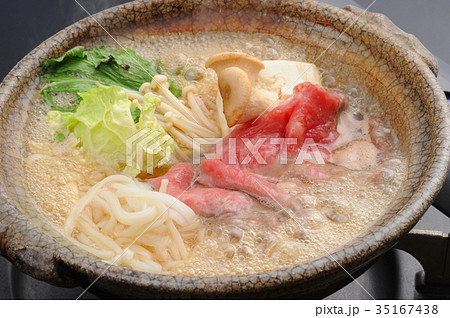 すき焼きうどん すき焼きうどん 35167438
