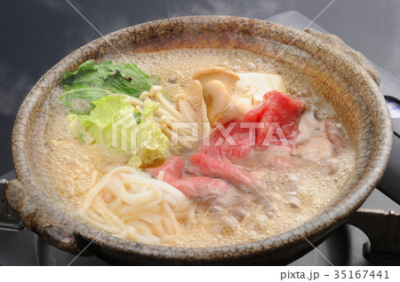 すき焼きうどん すき焼きうどん 35167441