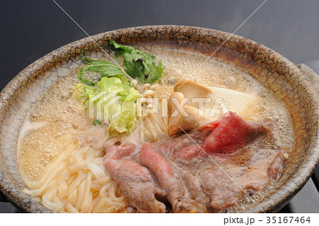 すき焼きうどん すき焼きうどん 35167464