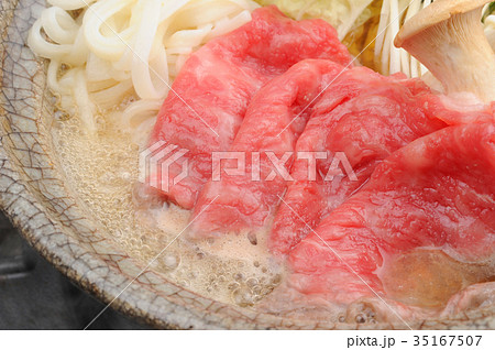 すき焼きうどん すき焼きうどん 35167507