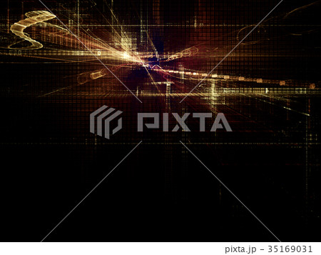 Abstract glitch background element. 35169031