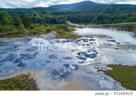 大湯沼空撮 大湯沼空撮 35169929