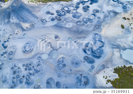 大湯沼空撮 35169931
