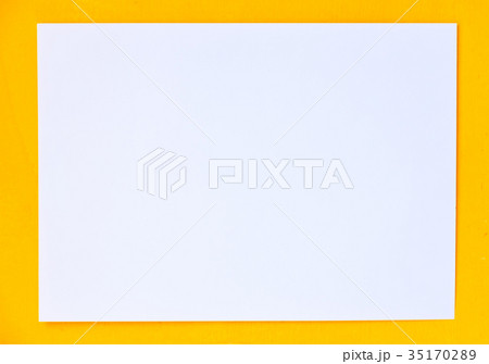 Empty paper sheet. Empty paper sheet. 35170289