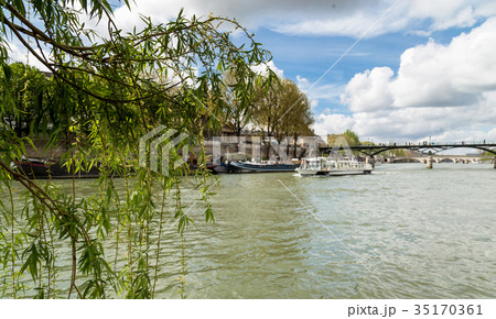 The picturesque embankments of the Seine in Paris The picturesque embankments of the Seine in Paris 35170361