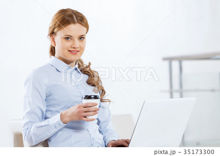 Woman browsing web Woman browsing web 35173300