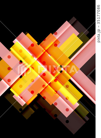 Color arrows on black background Color arrows on black background 35177086