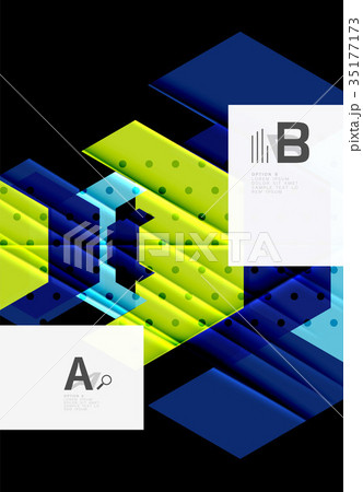 Colorful abstract shapes background Colorful abstract shapes background 35177173