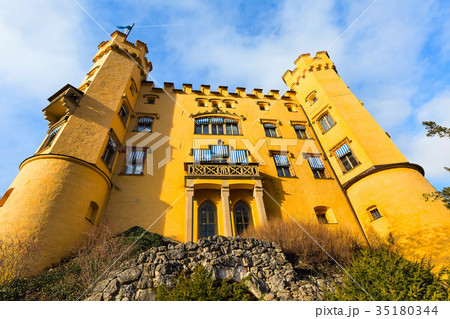 Hohenschwangau Castle Schloss in bavarian alps 35180344