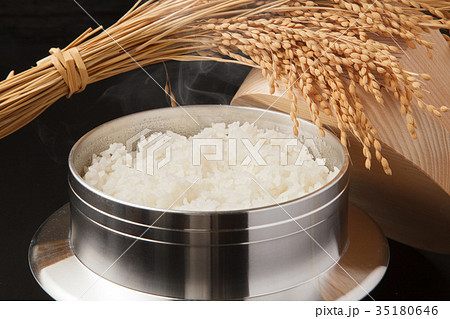 釜炊きのご飯 釜炊きのご飯 35180646