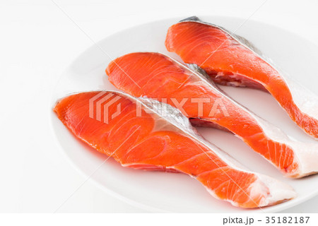 紅鮭　塩鮭 35182187