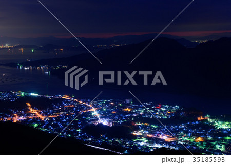 広島の夜景 経小屋山からの眺め 広島の夜景 経小屋山からの眺め 35185593