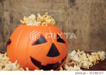 halloween popcorn halloween popcorn 35186157