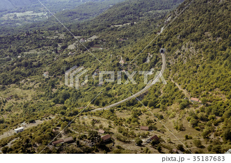 beautiful view of the mountains in summer beautiful view of the mountains in summer 35187683