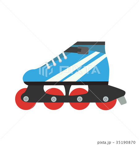 Roller skate vector skating illustration retro 35190870