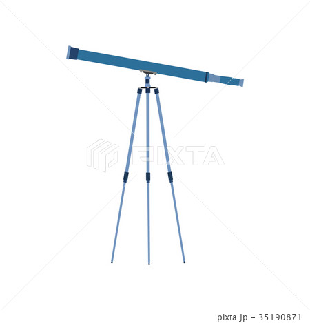 Telescope vector illustration astronomy science 35190871