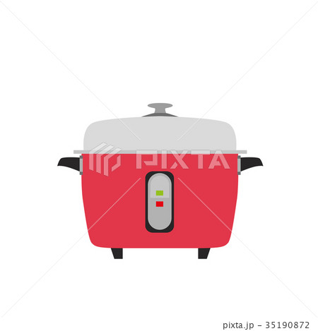 Cooker rice vector electric icon illustration 35190872