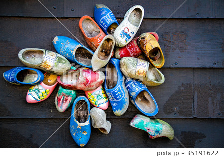 Variety of Dutch Clogs Variety of Dutch Clogs 35191622
