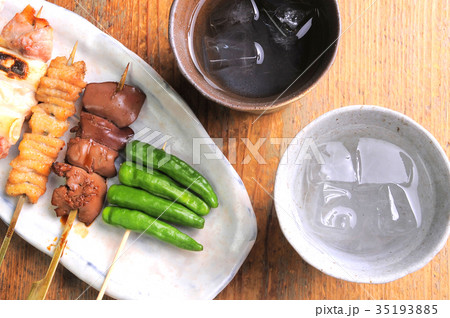 串焼きと焼酎　居酒屋メニュー 35193885