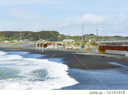 台風被害　鉄道 35193958