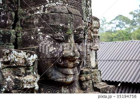 レリーフ 像 遺跡 35194756