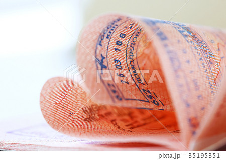 Heart from a passport Heart from a passport 35195351