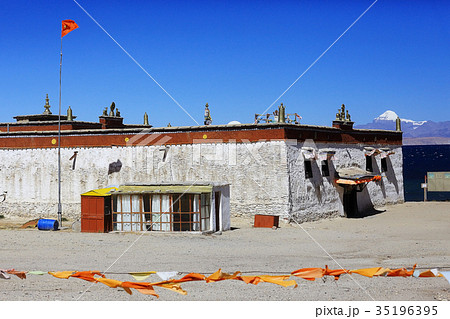 city view in Tibet china 35196395