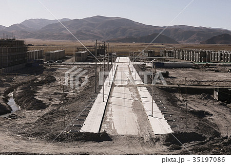 city view in Tibet china 35197086