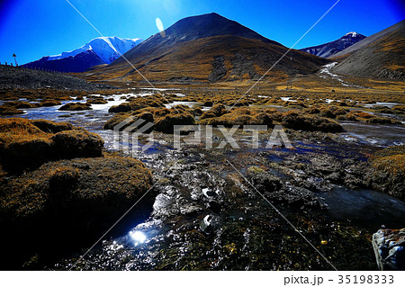 mountain landscape of the cliff in the Himalayas mountain landscape of the cliff in the Himalayas 35198333