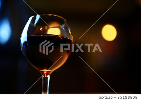 glass restaurant table wine serving glass restaurant table wine serving 35198808
