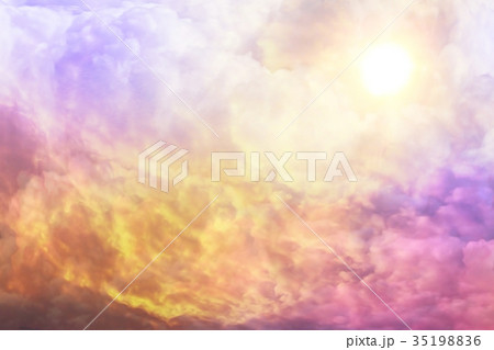 Clouds sky background watercolor colors blur 35198836