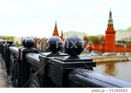 Fountains and statues in Moscow 35200083