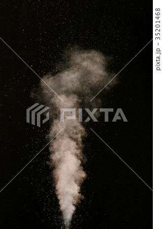 texture of smoke on a black background 35201468